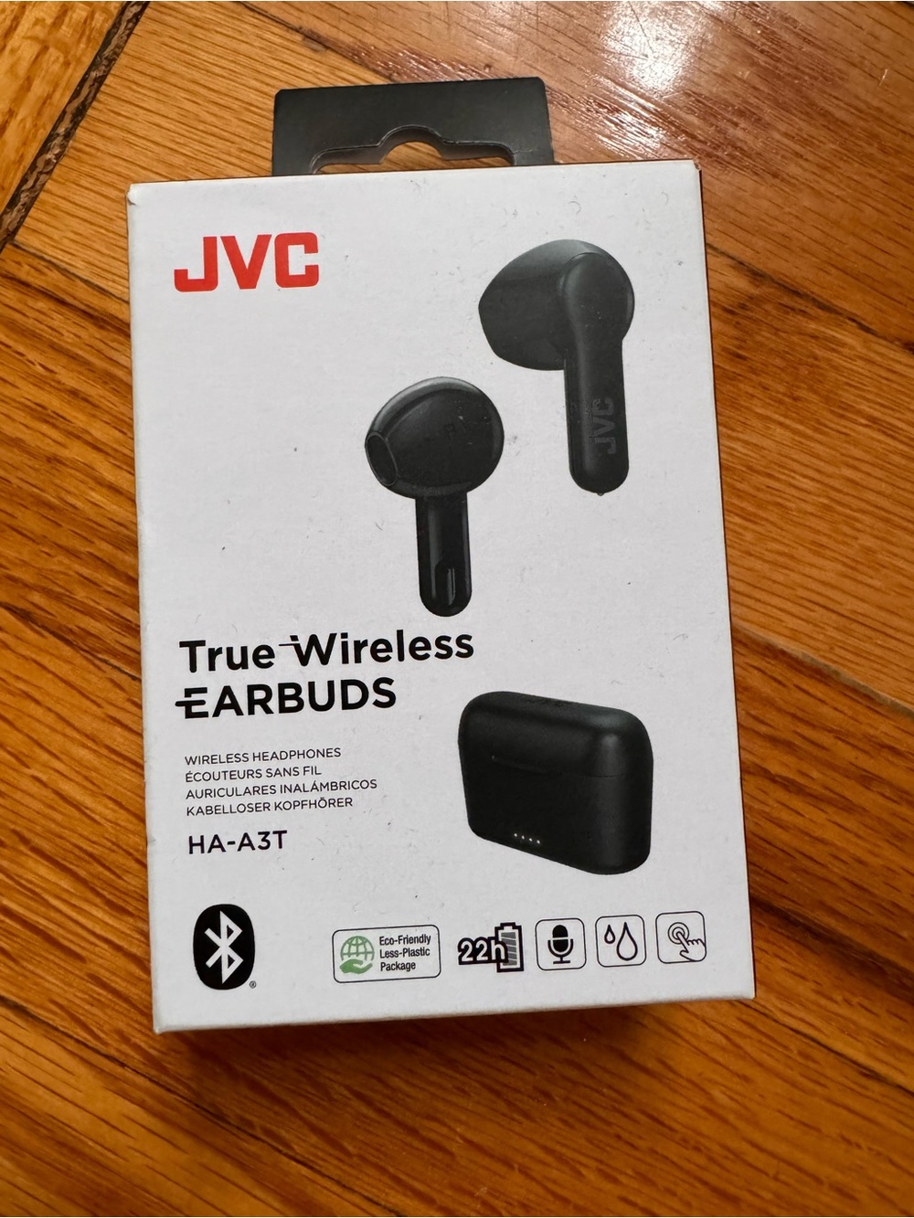 JVC True Wireless Earbuds HA-A3T — Black